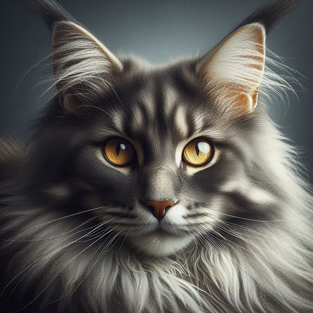 Shaded Maine Coon