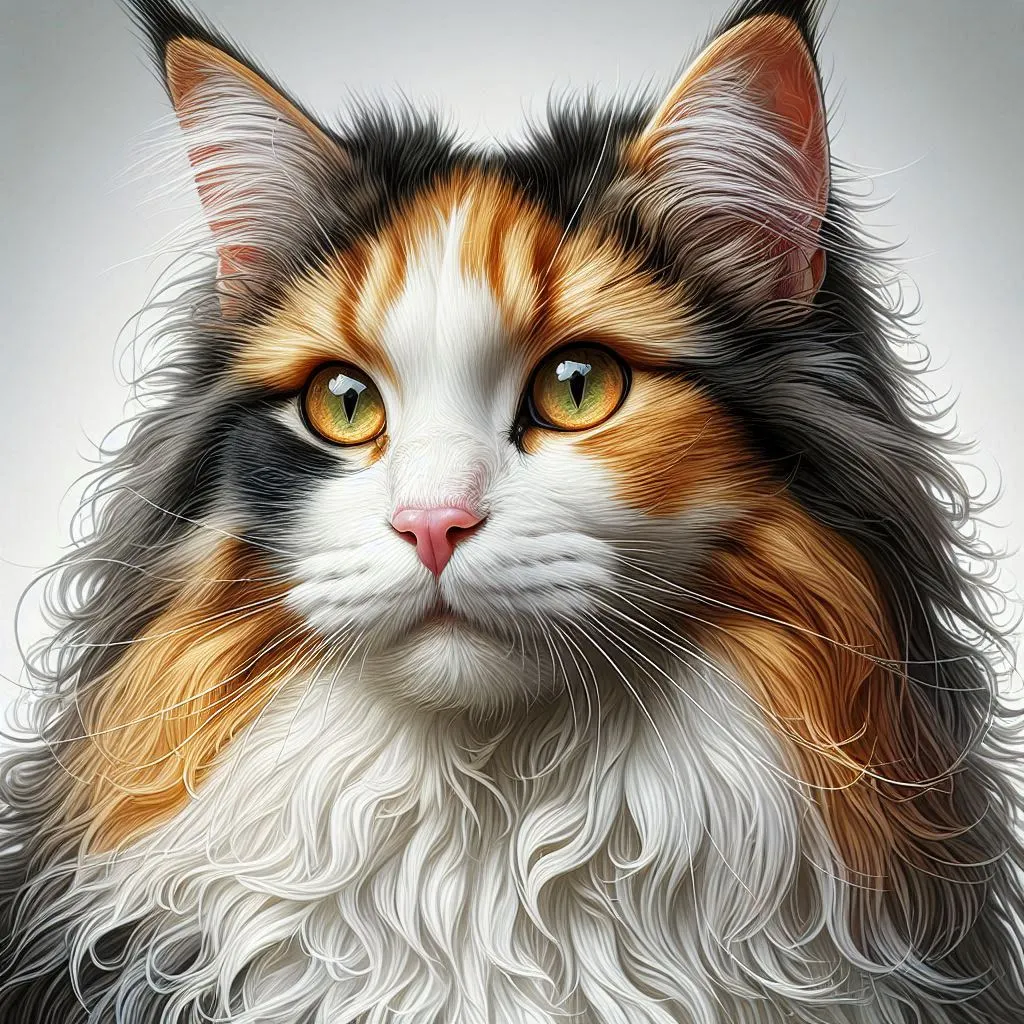 Particolor Maine Coon